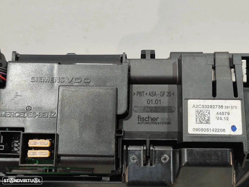 Display Ecra Painel Instrumentos Multimedia GPS Navegação Mercedes Class C W204 A2048204697 A2C53296523 - 10