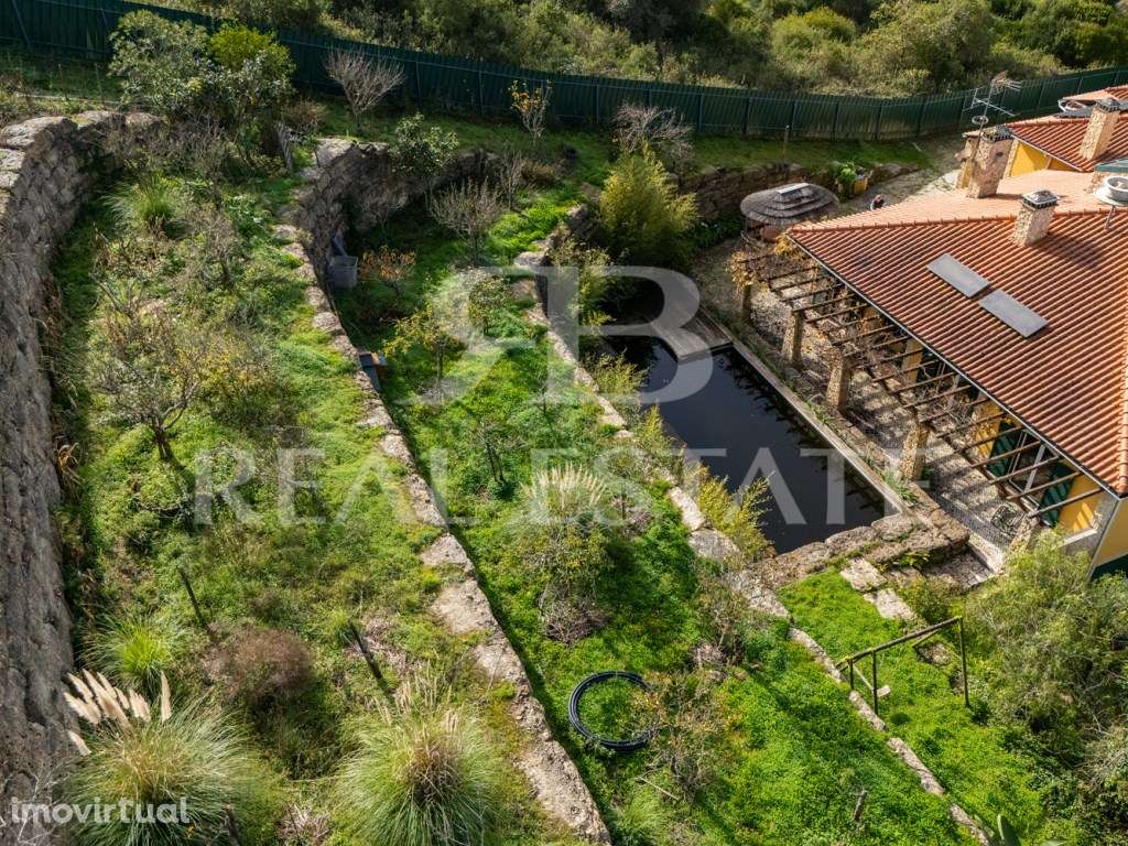 QUINTA com MORADIA, JARDIM e PISCINA no SOBRAL DE MONTE AGRAÇO a 45... - Grande imagem: 4/46