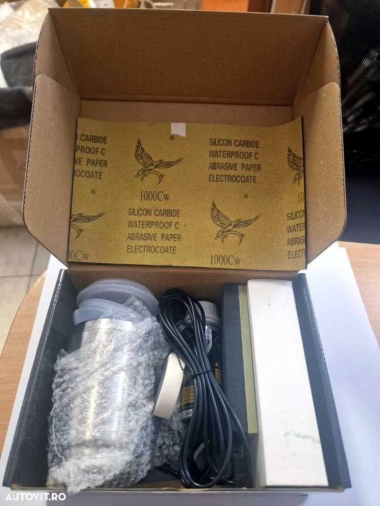 Set restaurare faruri/proiectoare auto cu polimer lichid - 4