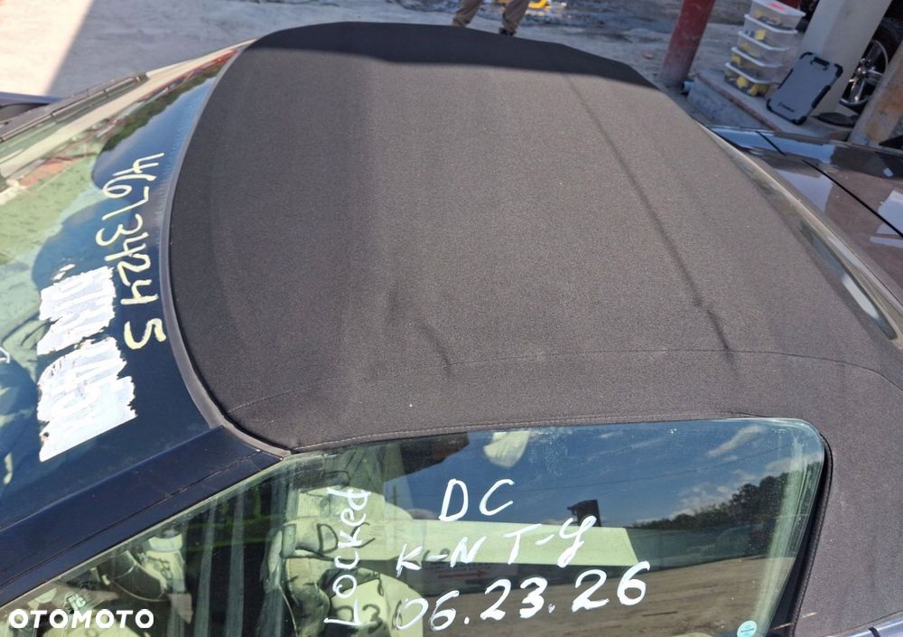 DACH MIĘKKI MATERIAŁOWY SZYBA CHEVROLET CORVETTE C7 CABRIO 2014-2019 - 1