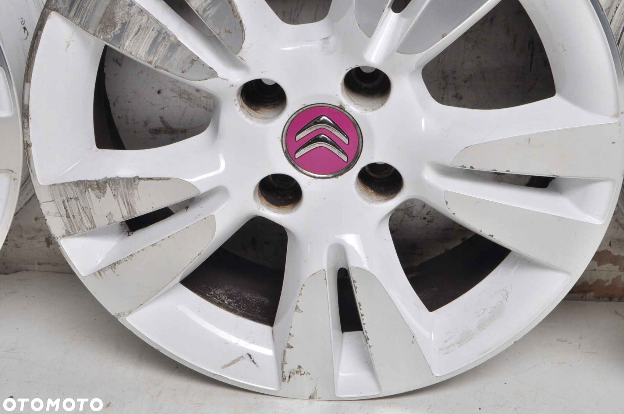 CITROEN  FELGI ALUMINIOWE 9688118277 R16 6J 4X108 ET22 KOMPLET - 7