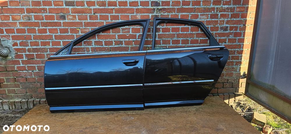 Audi A8 D3 LIFT Drzwi Przód lewy Przednie lewe Drzwi Tył lewy Tylne lewe EUROPA KOLOR CZARNY LZ9Y - 1