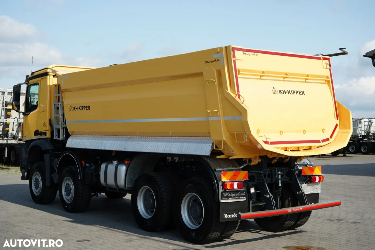 Mercedes-Benz AROCS 4145 / 8x8 / BASCULATOR SPATE / KH KIPPER / EURO 6 - 9