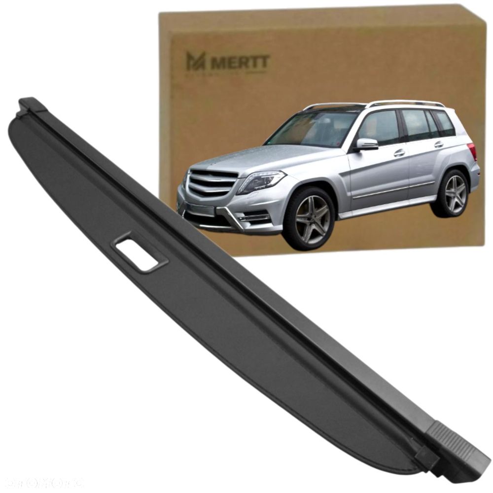 Mercedes GLK 2008-2015 Nowa ROLETA BAGAŻNIKA CZARNA - 1