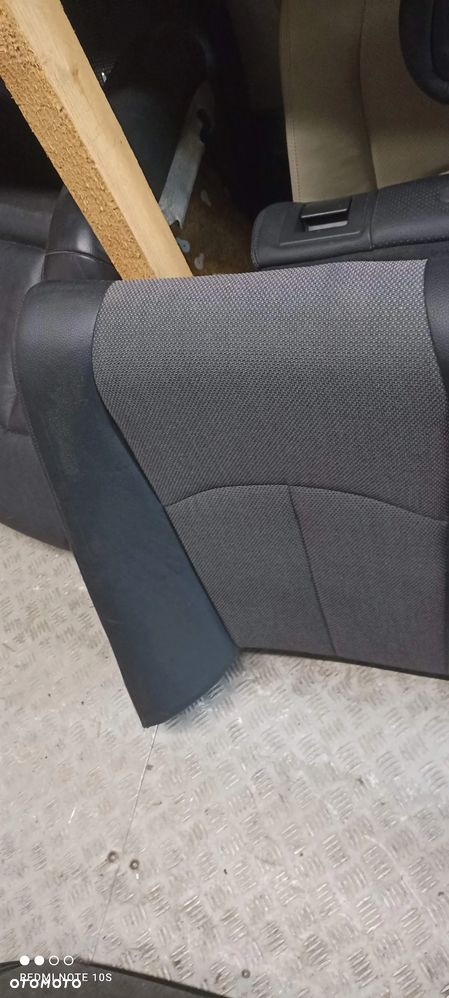 MERCEDES W211 LIFT SEDAN KANAPA OPARCIE PÓŁ SKÓRA - 7