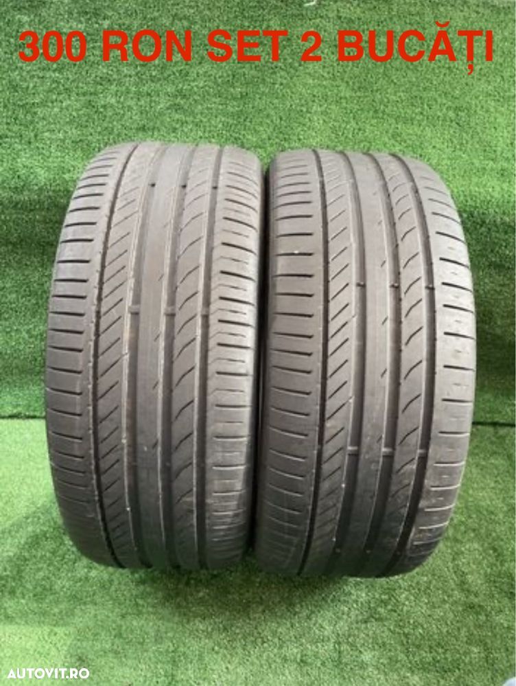 Set 2 anvelope vară Continental ContiSportContact5 255 45 19  5-6 mm - 1
