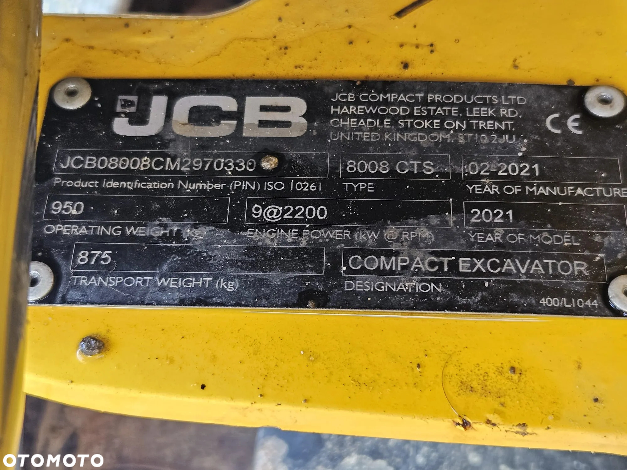 JCB 8008 - 5