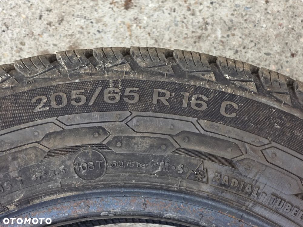 2 X OPONA OPONY UNIROYAL SNOW MAX 3 205/65R16C 7mm ZIMOWE - 5