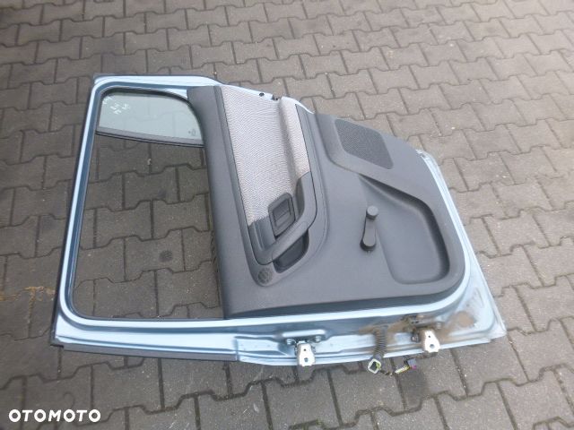 DRZWI PRAWY TYŁ PRAWE TYLNE SKODA FABIA II HB KOMPLETNE KOLOR 9154 07- - 18