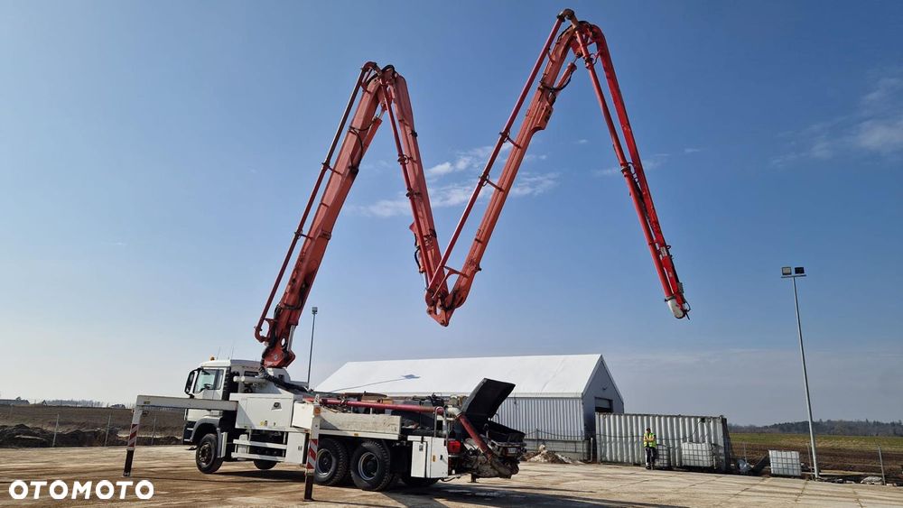 MAN TGA 26.360 6x4 Z ZABUDOWĄ POMPA DO BETONU PUTZMEISTER 36M - 12