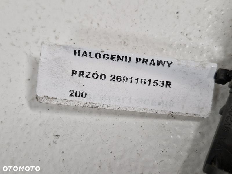 RENAULT SCENIC IV 4 LIFT RAMKA MOCOWANIE HALOGENU PRAWY PRZÓD 269116153R - 6