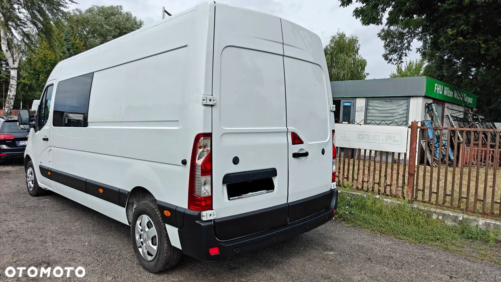 Renault Master  brygadówka 7 osób mały przebieg hak klima nawigacja tempomat - 5