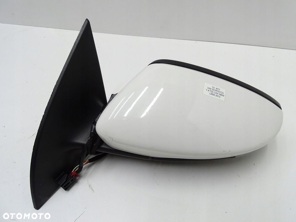 LUSTERKO ZEWNĘTRZNE LEWE VW SCIROCCO III LB9A 6 PIN 08-14R - 5