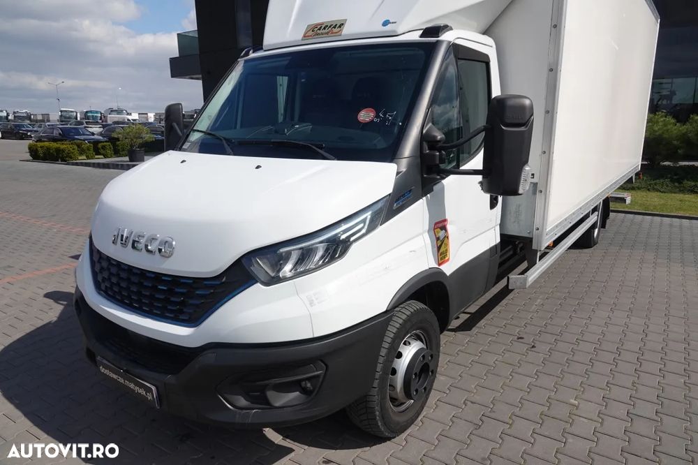 Iveco DAILY 72-NP / CONTAINER 6,2 m / HI-MATIC / ELEVATOR 1.000 KG / RULOU / GVWR 7.200 KG / IMPORTAT - 13