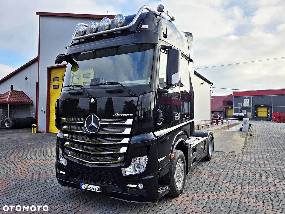 Mercedes-Benz ACTROS MP4 1851 / Giga / Aktywny tempomat / Klima postojowa / Standard 315/70/22.5 - 1
