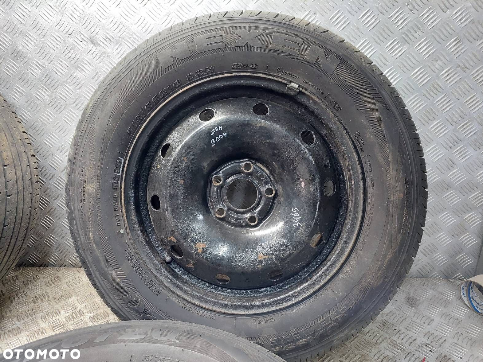 KOŁO OPONA + FELGA KOMPLET 215/65R16 5X108 FI 60,1 - 3