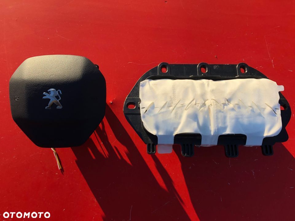 PEUGEOT 508 2 II DESKA KONSOLA KOKPIT PULPIT PÓLKA PARAPET PODUSZKI AIRBAG PASY PAS KURTYNA naprawa - 9