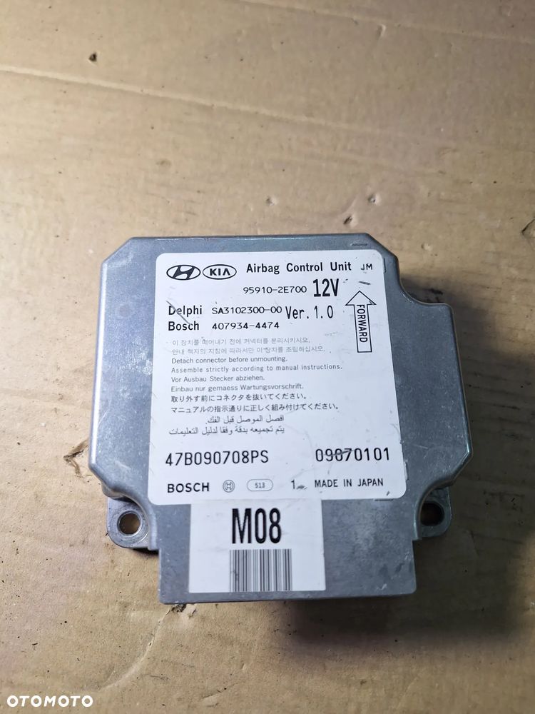 Hyundai Tucson I sensor sterownik airbag 95910-2E700    (17/5) - 1