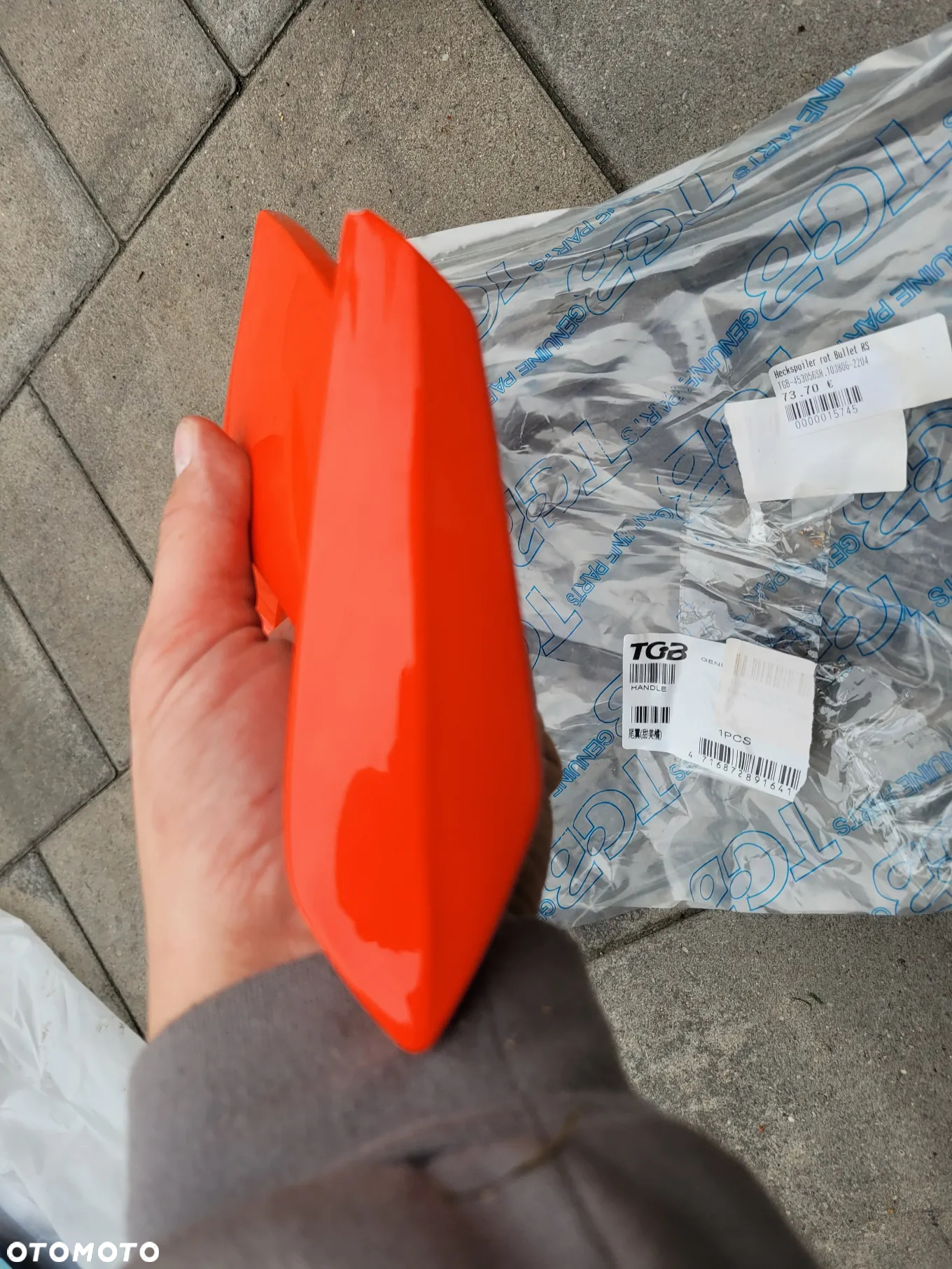 Uchwyt, rączka pasażera TGB Bullet - 5