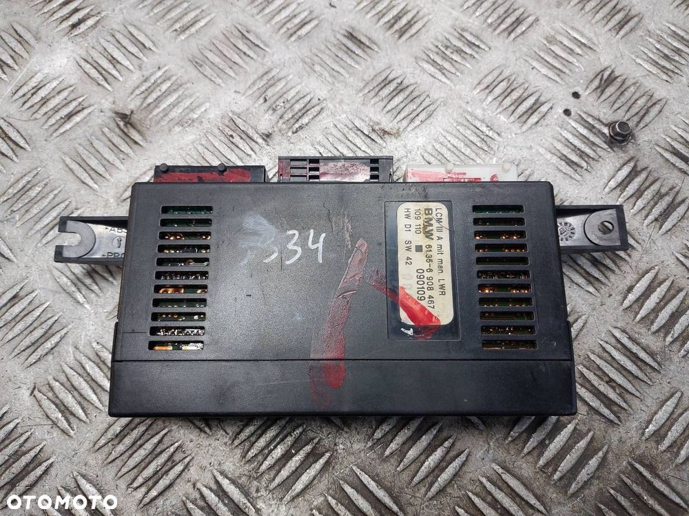 MODUŁ STEROWNIK ŚWIATEŁ BMW E39 6908467 - 1