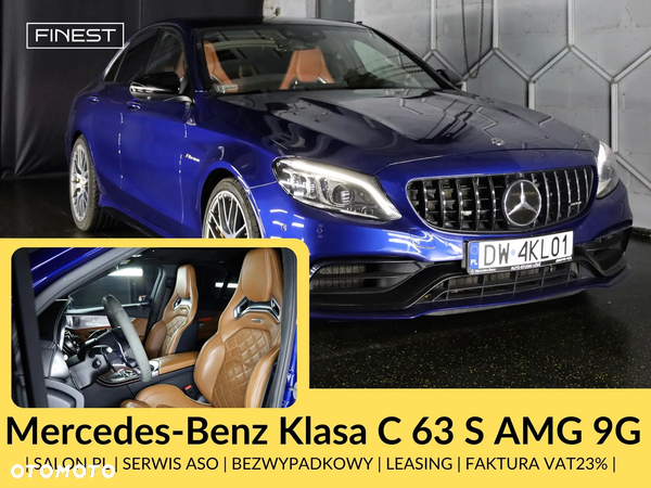 Mercedes-Benz Klasa C 63 S AMG 9G