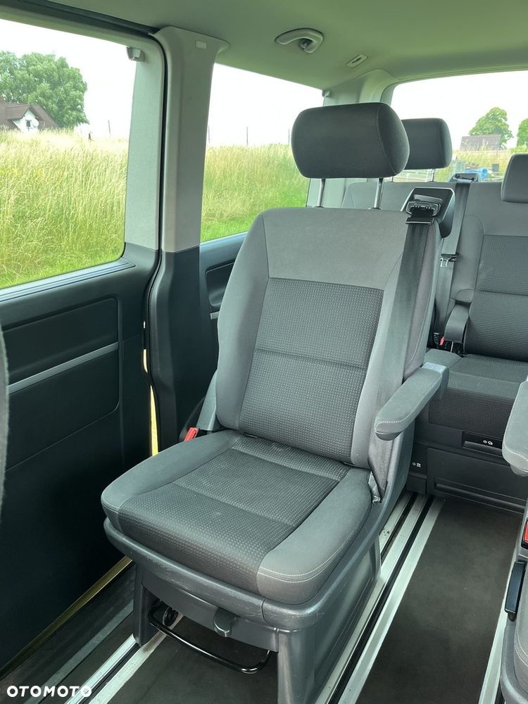 KOMPLETNY ŚRODEK FOTEL KANAPA BOCZKI PODSUFITKA SZYNY PODŁOGA WYKŁADZINA VW T5 LIFT T6 MULTIVAN - 10