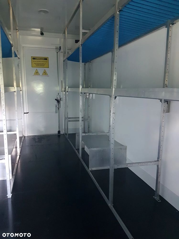 Iveco DAILY KONTENER NISKOPODŁOGOWY 4,43x2,23x2,42 SKLEP FOODTRUCK BAR KLIMA KONIOWÓZ KAMPER - 35