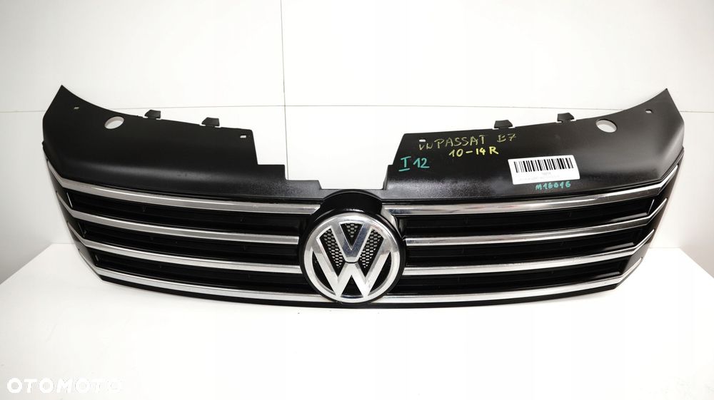GRILL ATRAPA ZDERZAKA VW PASSAT B7 10-14R - 10