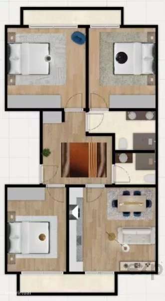 Oportunidade Única em Benfica! Apartamento T3 Totalmente Renovado - Grande imagem: 5/5