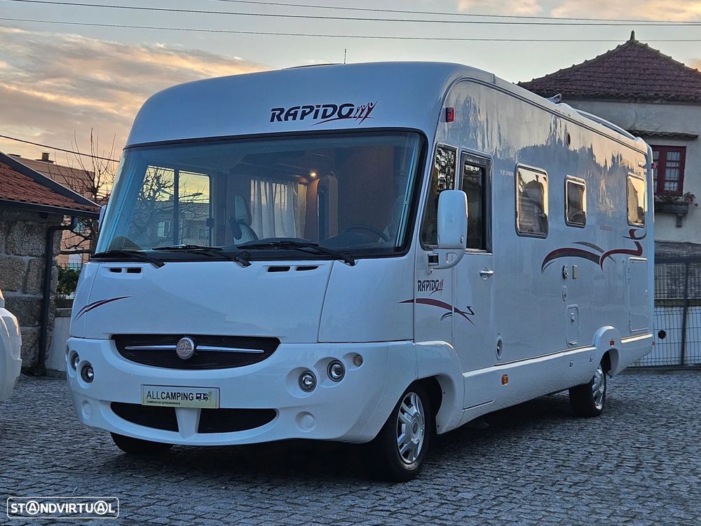 Rapido Le Randonneur 9097F CHASSI AL-KO Cama transversal + BASCULANTE - 13