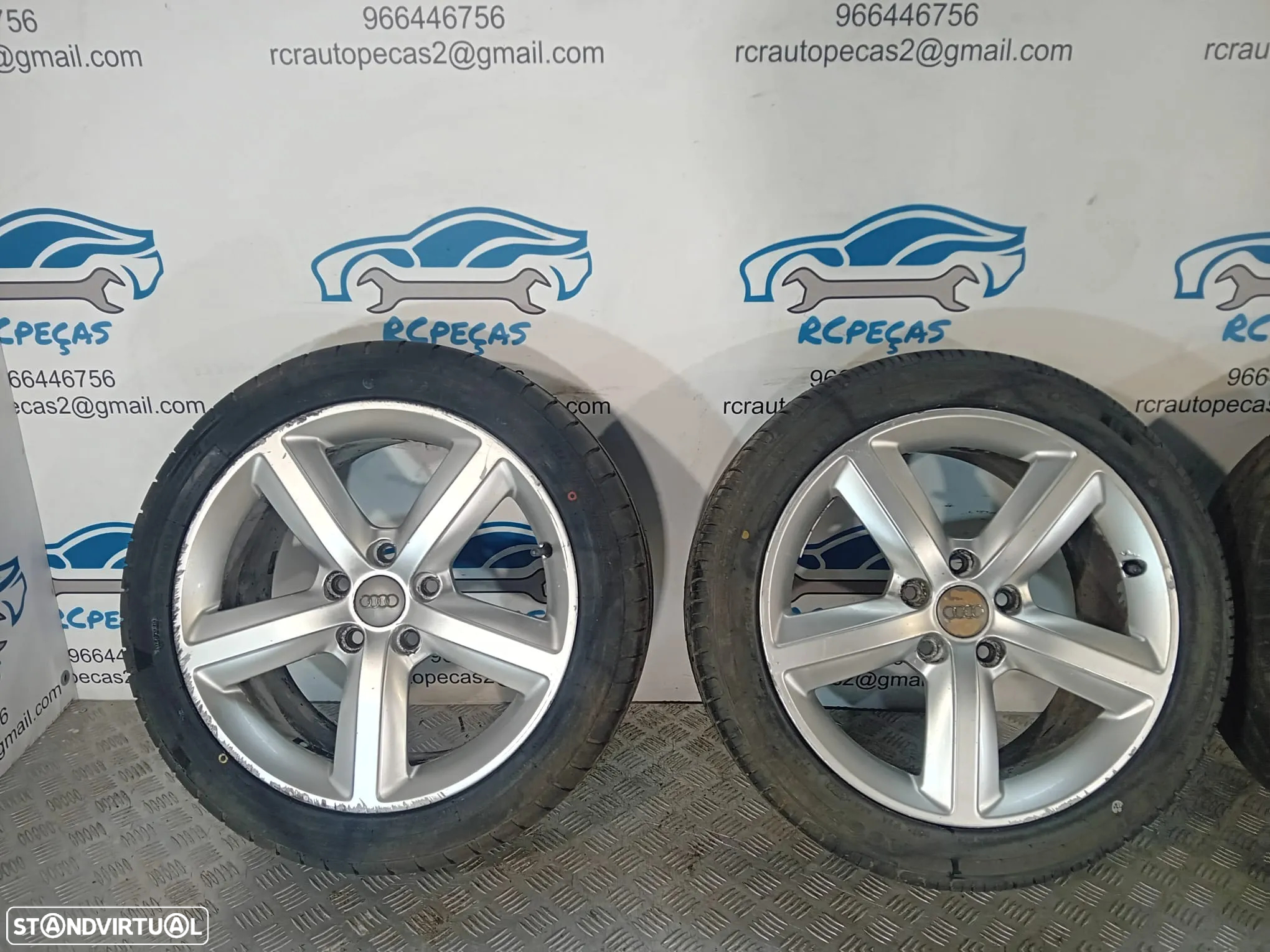 Jantes 17 originais Audi A3 8P S-line Ronal 8P0601025AL - 7