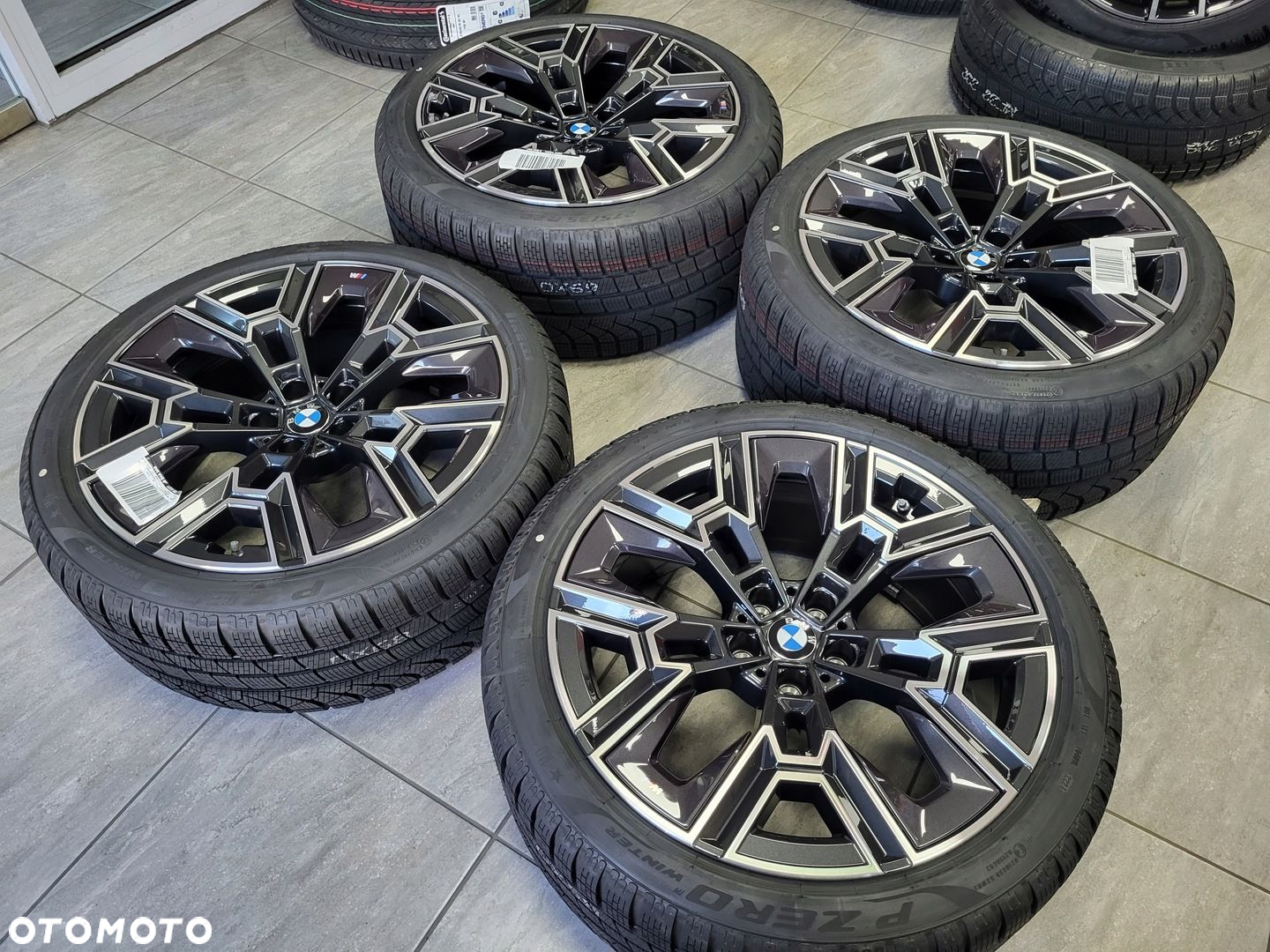 20 Zimowe ORYGINALNE BMW 5 i5 G60 G61 M Aerodynamic 939M R20 Nowe - 12