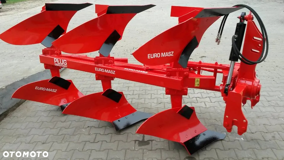 SŁUPICA 60cm 70cm pług pługi 2/3/4/5-skibowe jednobelkowy obrotowy - 8