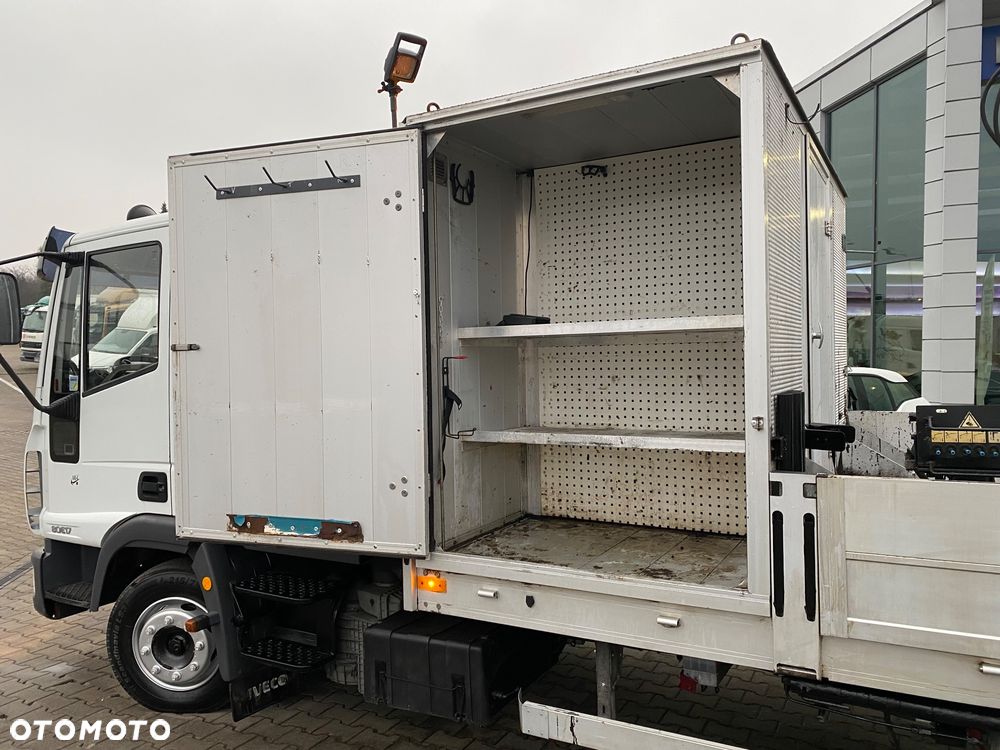 Iveco Eurocargo ML 80 E17 / DOKA / HDS  SKRZYNIA / BRYGADÓWKA / BDB STAN! - 36