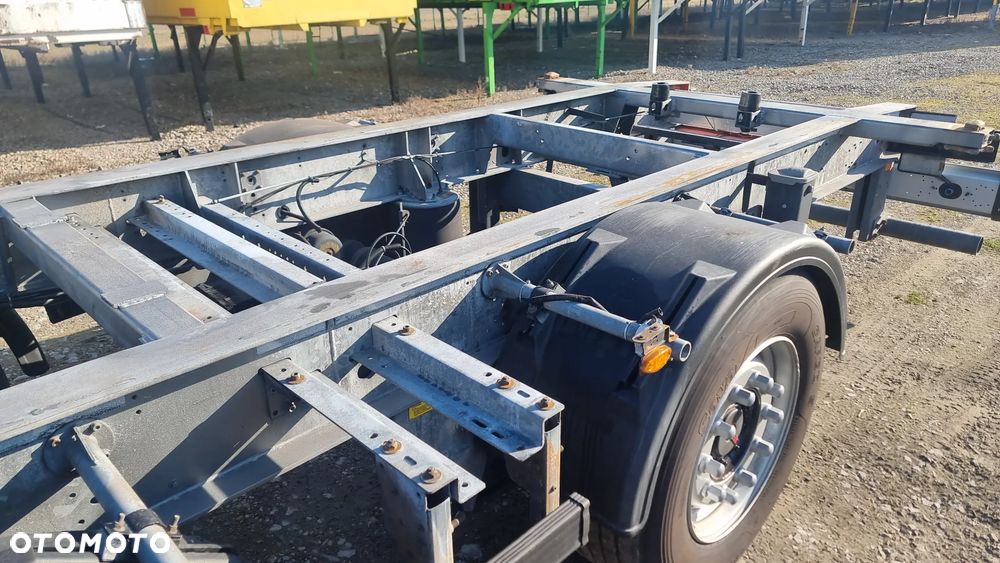 System Trailers 27.000zł netto TANDEM RAMA OCYNK BDF 7.45-7.80M 2017 ROK DHL DACHSER DPD DOLNY ZACZEP OPONY 385/55R22.5 ST.IDEALNY MOŻLIWOŚĆ TRANSPORTU - 5