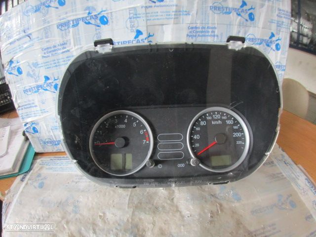 Quadrante 4S6F10849ED FORD FIESTA 5 FASE 1 2005 1.3I 70CV 5P CINZA AZULADO KM/H DIGITAL - 1