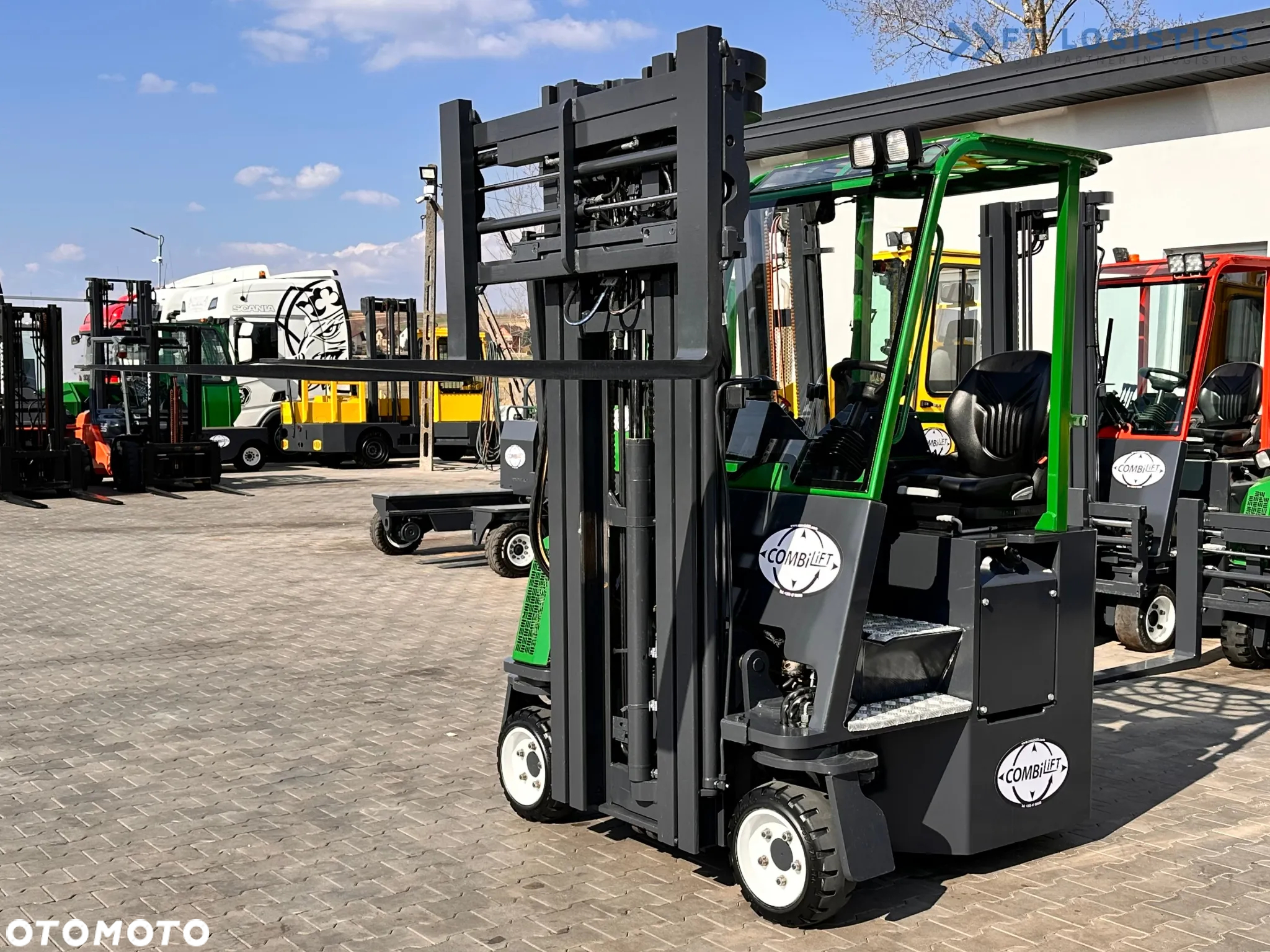Combilift CB2500 / DIESEL / TRIPLEX / 5500MM / WOLNY SKOK / PRZESUW WIDEŁ / POZYCJONER / JAK NOWY - 15