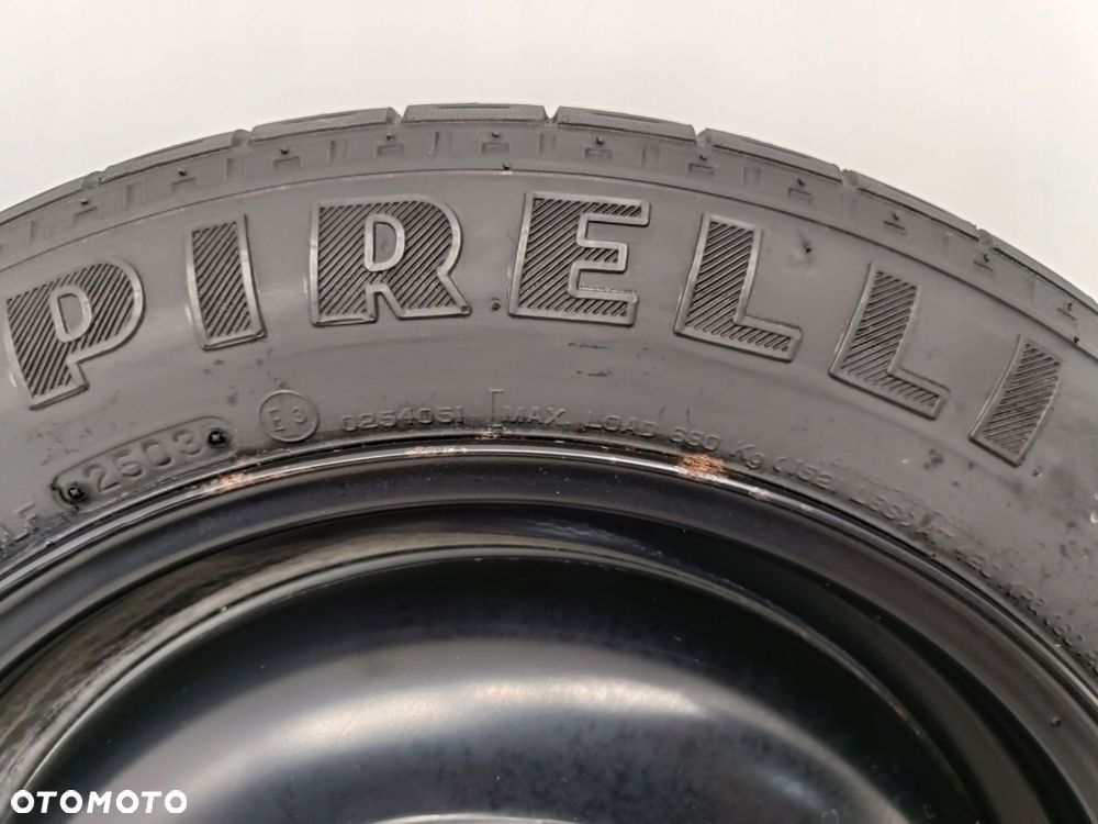 KOŁO DOJAZDOWE 125/80 R15 98AB-NA 2150836 4x108 Ford Fiesta Mk5 Mk6 - 7