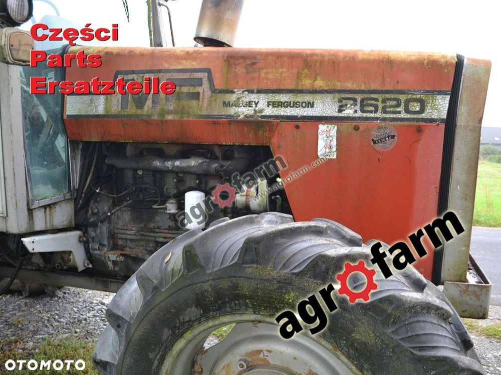 Massey Ferguson 2620 części, skrzynia biegów, oś - 4
