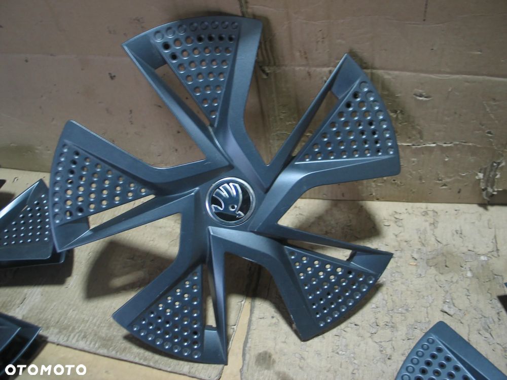 Kołpaki kolpak kapsel skoda fabia 4 IV 21r- 6VA601169 oryginal 4szt. - 8