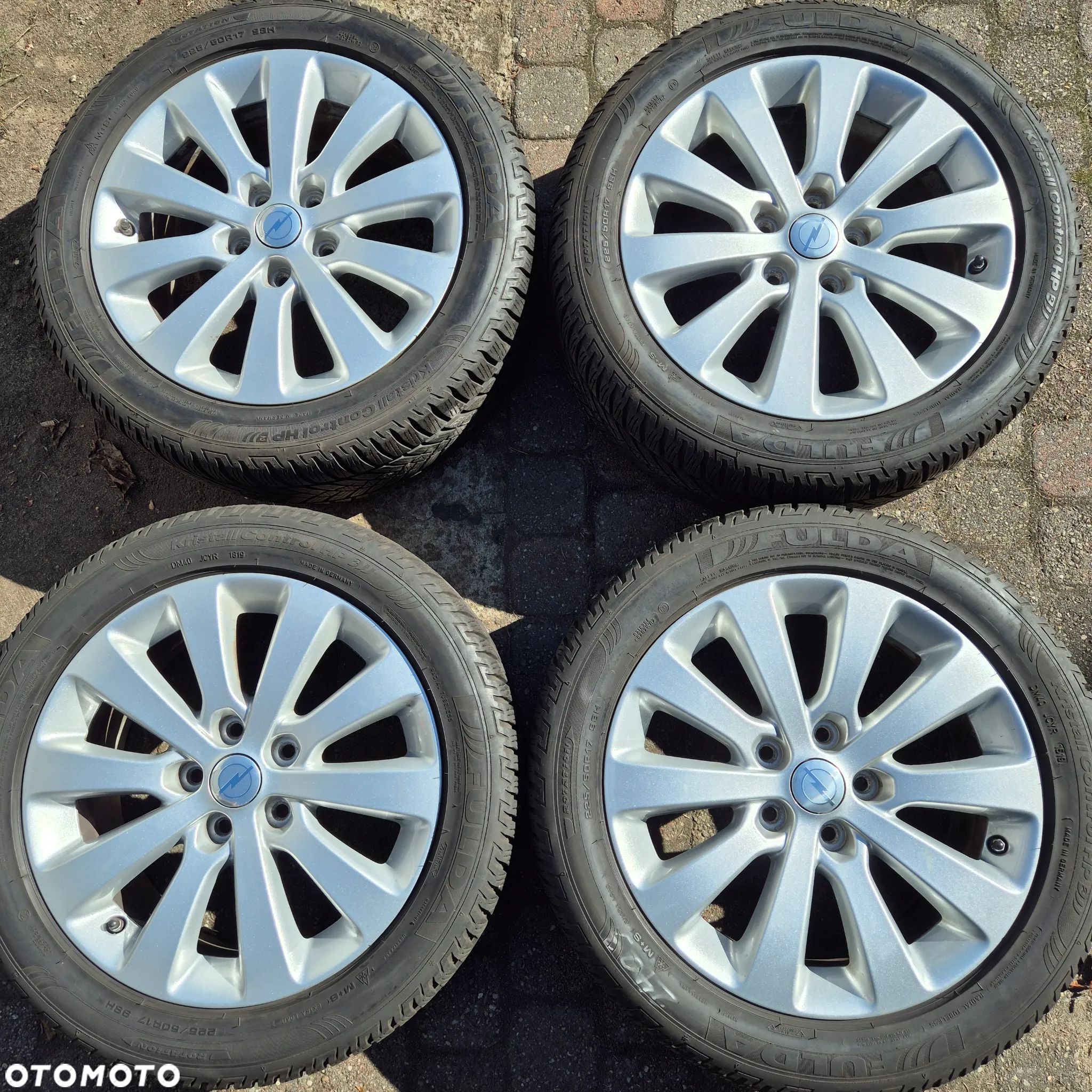 ZIMA KOŁA 225/50 R17 5x115 OPEL ASTRA J CRUZE ORLANDO ZAFIRA INSIGNIA B - 1