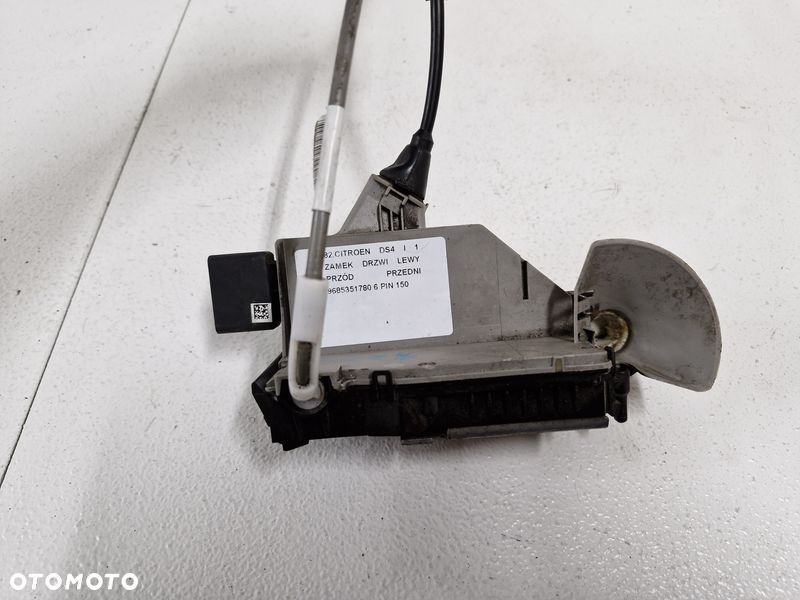 CITROEN DS4 1 I ZAMEK DRZWI LEWY PRZÓD PRZEDNI 6 PIN 9685351780 - 2