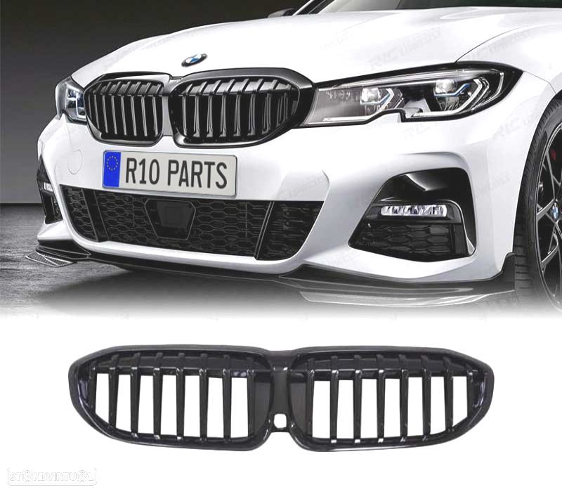 GRELHA BMW G20 G21 19-22 LOOK M PERFORMANCE PRETO BRILLO - 1