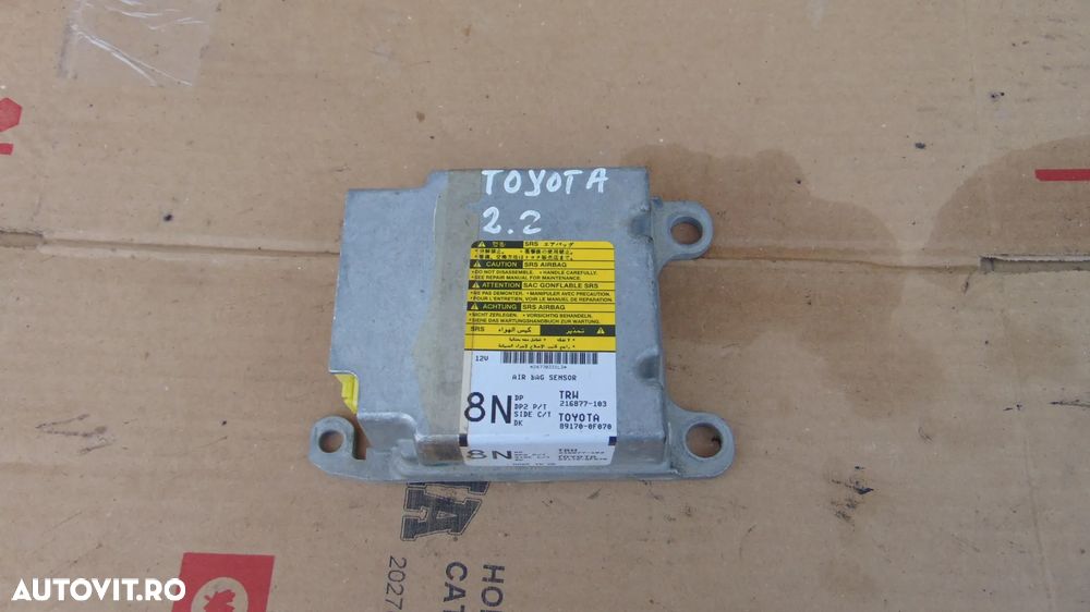 Calculator Airbag Toyota Corolla Verso cod 216877-103 an 2007 - 1