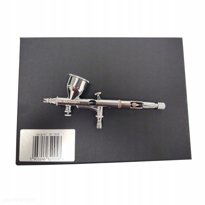 Aerograf AB-180K zestaw modelarski do malowania 4 dysze - 3