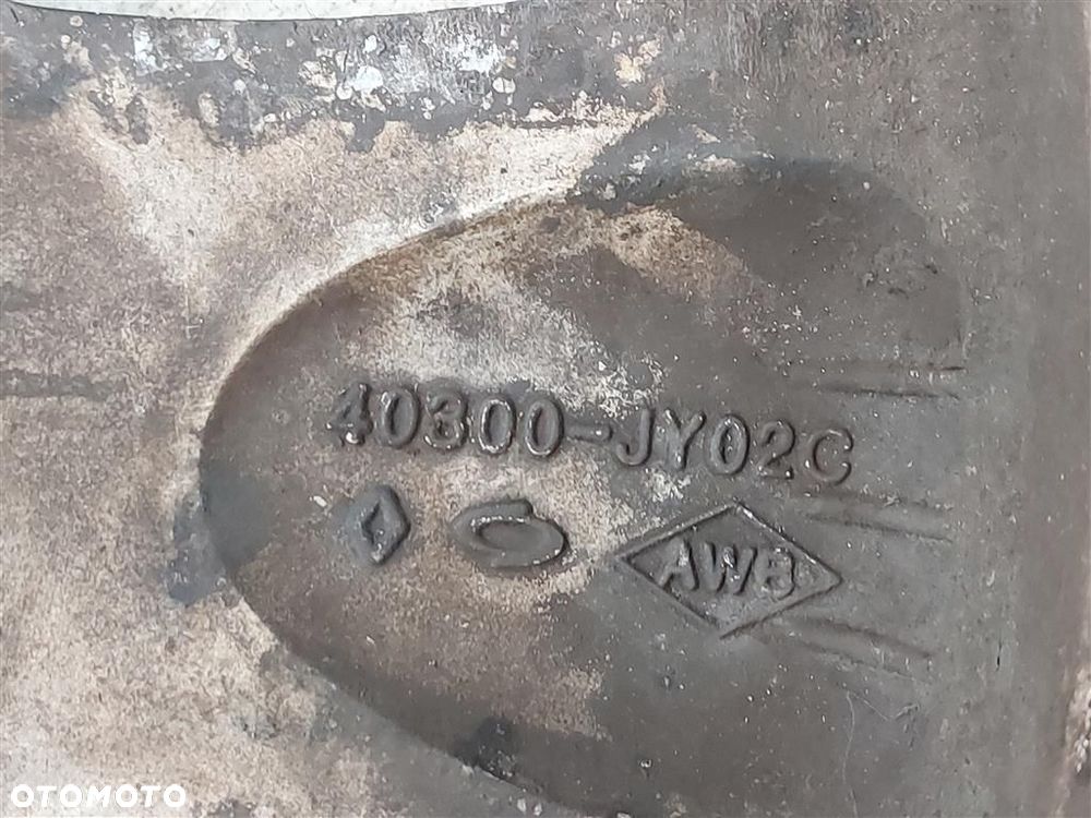 Alufelga FELGA ALUMINIOWA Renault Koleos 7.5X17 5X115 ET40 ORYGINAŁ - 8