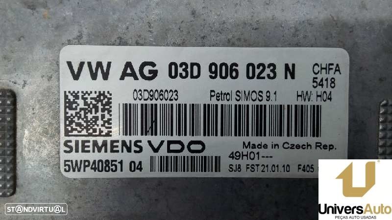 CENTRALINA MOTOR UCE SKODA FABIA II 2010 -03D906023N - 1