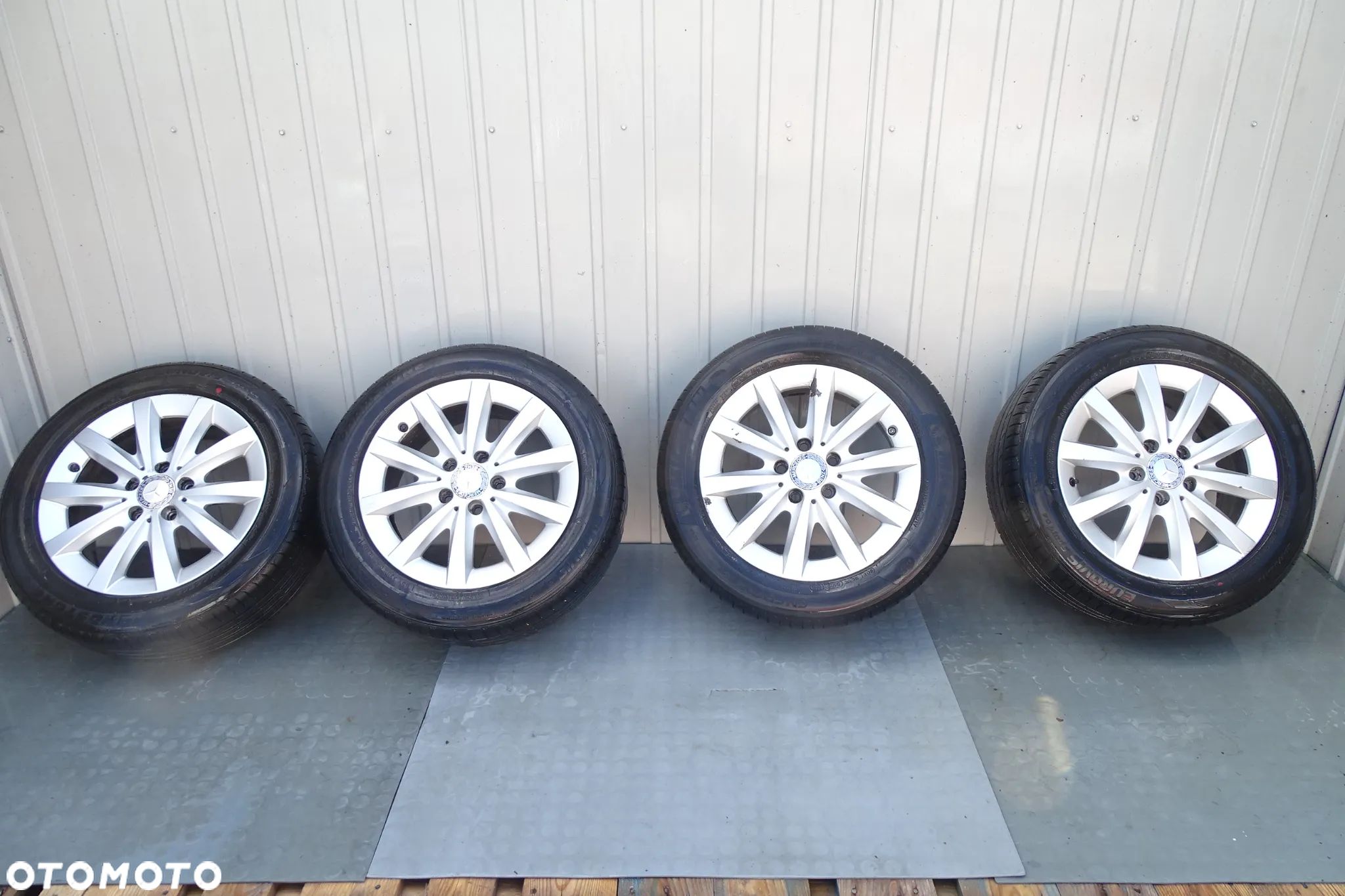Mercedes Felgi  Koła CLA W117 A W176 B W246 2464010500 6.5" x 16" 5x112 ET 49 - 1