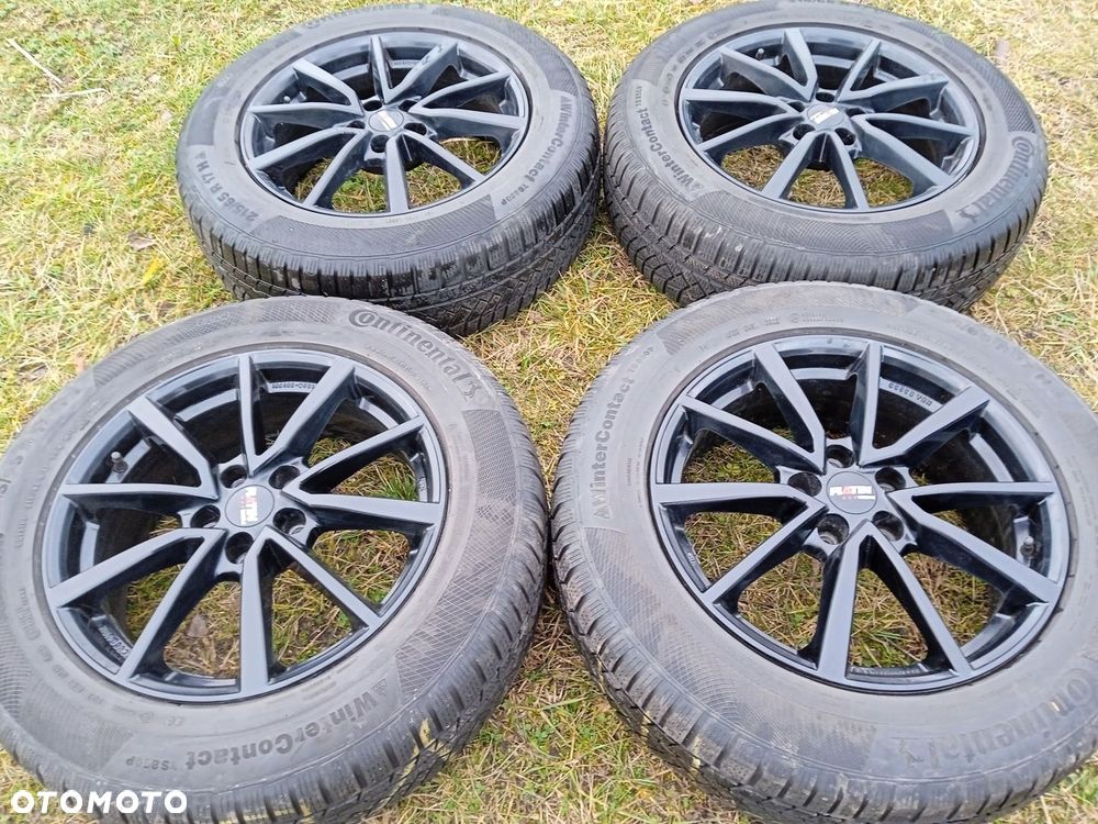 Felgi aluminiowe 5x112 Audi Q2 Q3 Skoda Karoq Tiguan opony zimowe 215/65 17 - 2