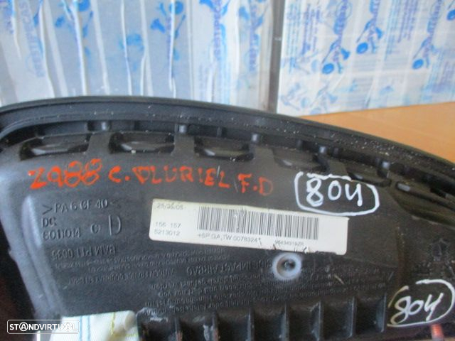 Airbag Banco 96434319ZR CITROEN C3 PLURIEL 2005 1.4Hdi 70Cv 0P FD CITROEN C3 PLURIEL 1 FASE 2 2010 1.4HDI 70CV 2P BRANCO FRT DRT - 2